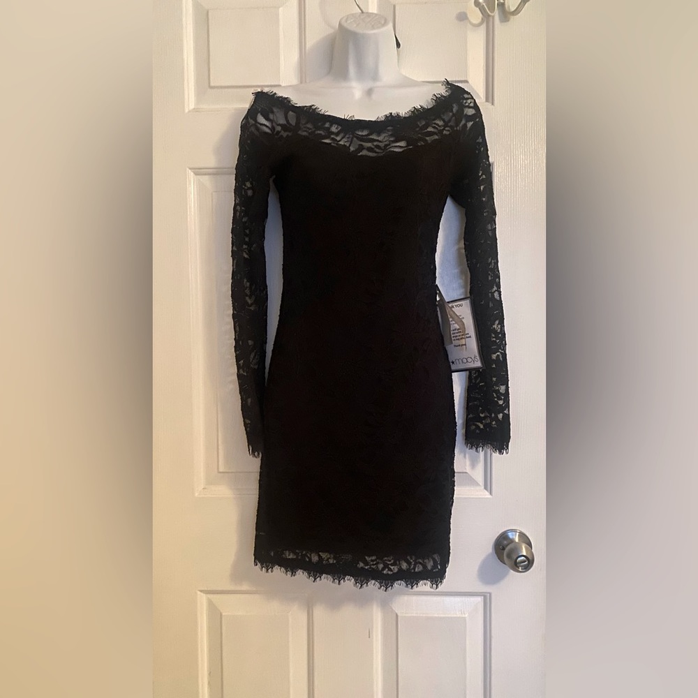 New with tags Black lace dress